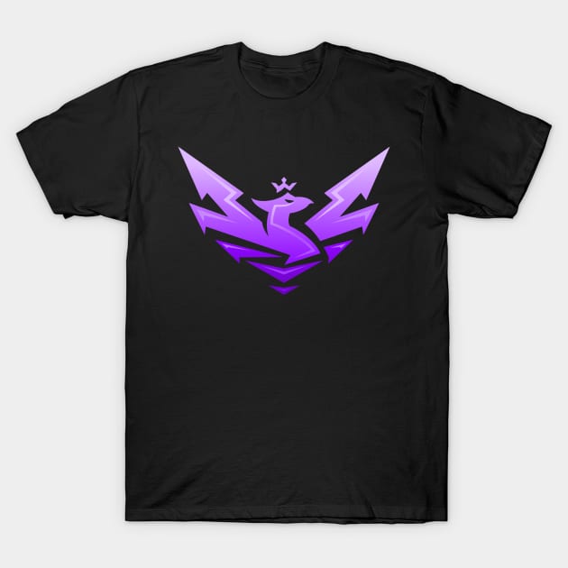 Fire Purple T-Shirt by Pydrex